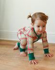 Holiday Plaid Double Zipper Bamboo Sleeper