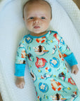 Pool Dogs Bamboo Knotted Gown