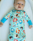 Pool Dogs Bamboo Knotted Gown