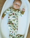 Dino Bamboo Knotted Gown