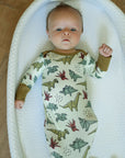 Dino Bamboo Knotted Gown