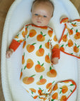 Peaches Bamboo Knotted Gown