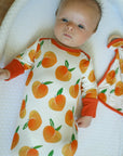 Peaches Bamboo Knotted Gown