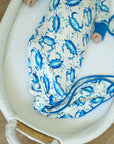 Blue Crab Bamboo Knotted Gown