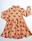 Coonhound Bamboo Turtleneck Twirl Dress