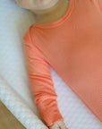 Sherbert Ribbed Solid Bamboo Knotted Gown