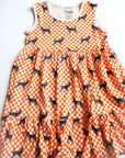 Coonhound Bamboo Tiered Twirl Dress - with Pockets
