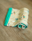 Beach Dogs Bamboo Swaddle Blanket