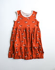 Longhorn Bamboo Tiered Twirl Dress - with Pockets