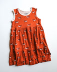 Longhorn Bamboo Tiered Twirl Dress - with Pockets