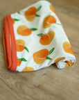 Peaches Bamboo Swaddle Blanket