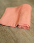Sherbert Ribbed Solid Bamboo Swaddle Blanket
