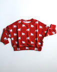 Red Bulldog Bamboo Sweatshirt