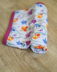 Iris Bamboo Swaddle Blanket