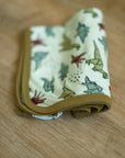 Dino Bamboo Swaddle Blanket