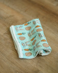 Blue Bunny Bamboo Swaddle Blanket