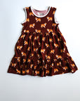 Collie Bamboo Tiered Twirl Dress - with Pockets