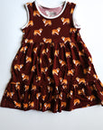 Collie Bamboo Tiered Twirl Dress - with Pockets