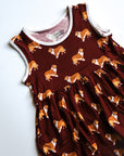 Collie Bamboo Tiered Twirl Dress - with Pockets