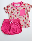 Sucker 4U Bamboo Varsity Short Set - T-shirt & Shorts