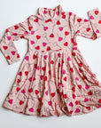 Sucker 4U Bamboo Turtleneck Twirl Dress