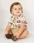 Tiger Toile Bamboo Polo