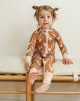 Reindeer Double Zipper Bamboo Sleeper