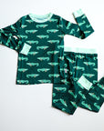 Mardi Gator 2 Piece Bamboo Pajama Set
