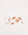 Orange Crab Bamboo Bow Headband