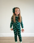 Mardi Gator 2 Piece Bamboo Pajama Set