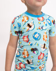 Pool Dog 2 Piece Bamboo Pajama Set