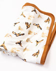 Ducks Bamboo Swaddle Blanket