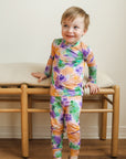 Ink Splat 2 Piece Bamboo Pajama Set