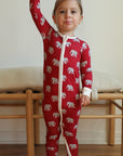 Elephant Double Zipper Bamboo Sleeper