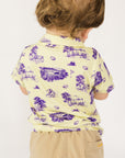 Tiger Toile Bamboo Polo