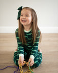 Mardi Gator 2 Piece Bamboo Pajama Set