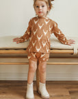 Reindeer Bamboo Sweatshirt Set - Top & Bottom