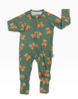 Holiday Teddy Double Zipper Bamboo Sleeper