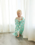 Mr Snowman Bamboo Swaddle Blanket