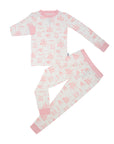 Pink Toile 2 Piece Bamboo Pajama Set