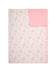 Pink Toile Bamboo Triple Layer Blanket
