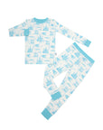Blue Toile 2 Piece Bamboo Pajama Set