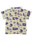Tiger Toile Bamboo Polo