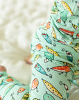 Fishing Baits 2 Piece Bamboo Pajama Set