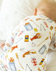 Crawfish Boil Double Zipper Bamboo Sleeper