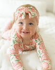 Grapefruit Double Zipper Bamboo Sleeper