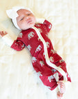 Elephant Double Zipper Bamboo Sleeper
