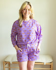 Geaux Bamboo Womens Sweatshirt Set - Top & Bottom