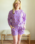 Geaux Bamboo Womens Sweatshirt Set - Top & Bottom