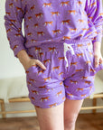 Geaux Bamboo Womens Sweatshirt Set - Top & Bottom